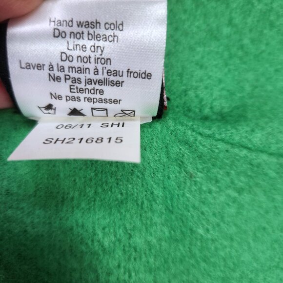 The Grinch Beanie Hat Green Knit Fleece Lined Braids Unisex One Size Dr Seuss - Picture 12 of 12